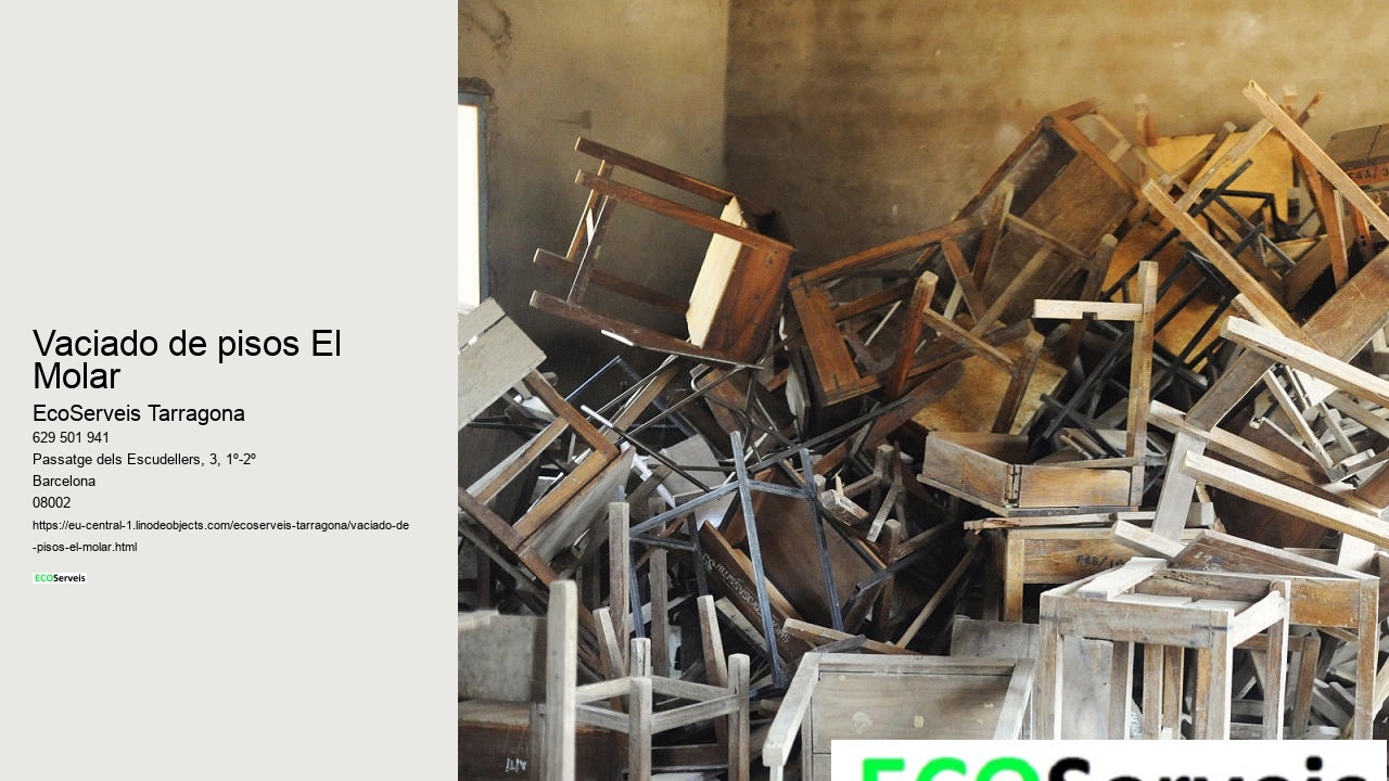 Vaciado de pisos El Molar