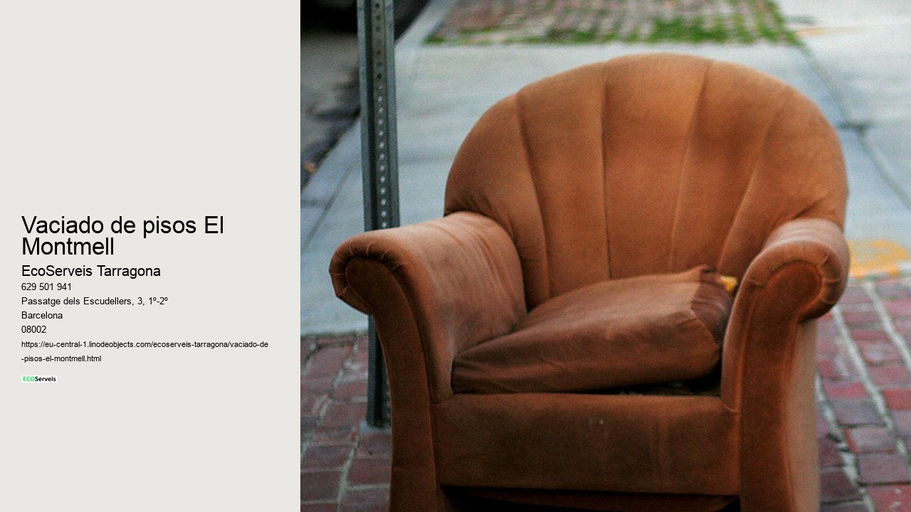 Vaciado de pisos El Montmell