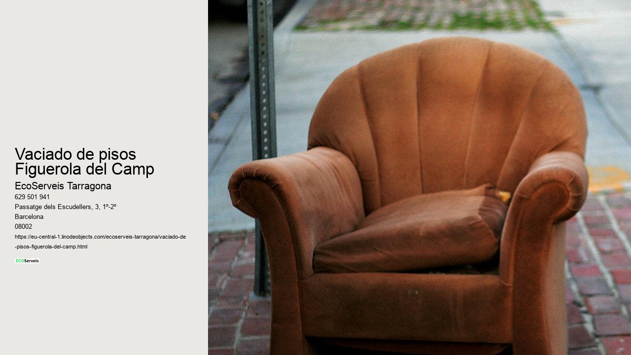 Vaciado de pisos Figuerola del Camp