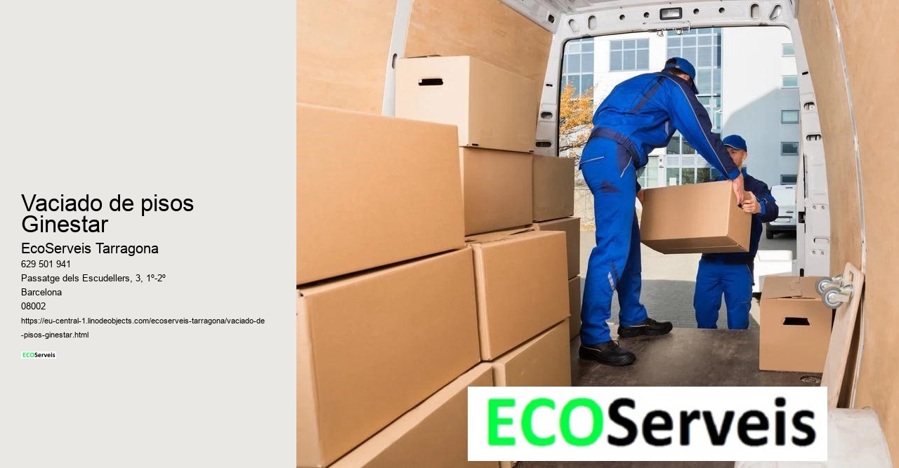 Vaciado de pisos Ginestar