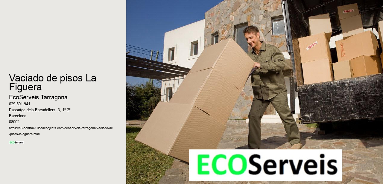 Vaciado de pisos La Figuera