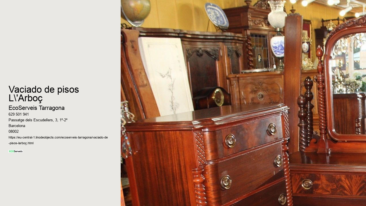 Vaciado de pisos L'Arboç