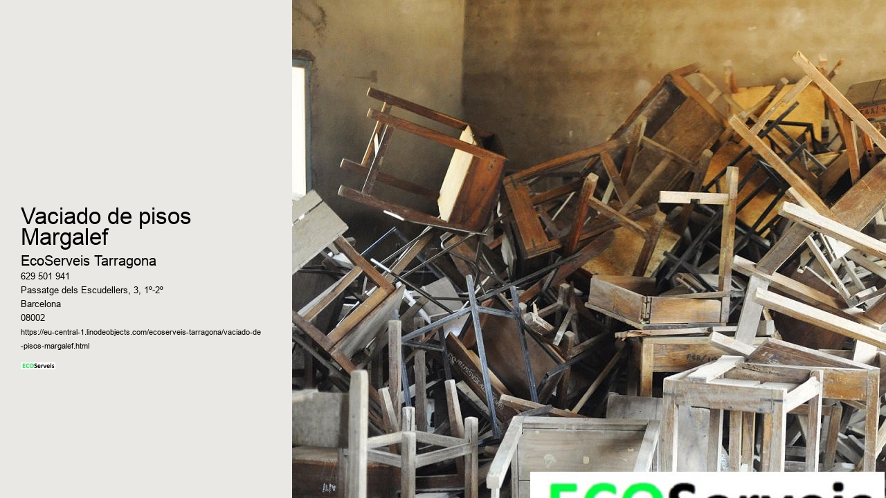 Vaciado de pisos Margalef