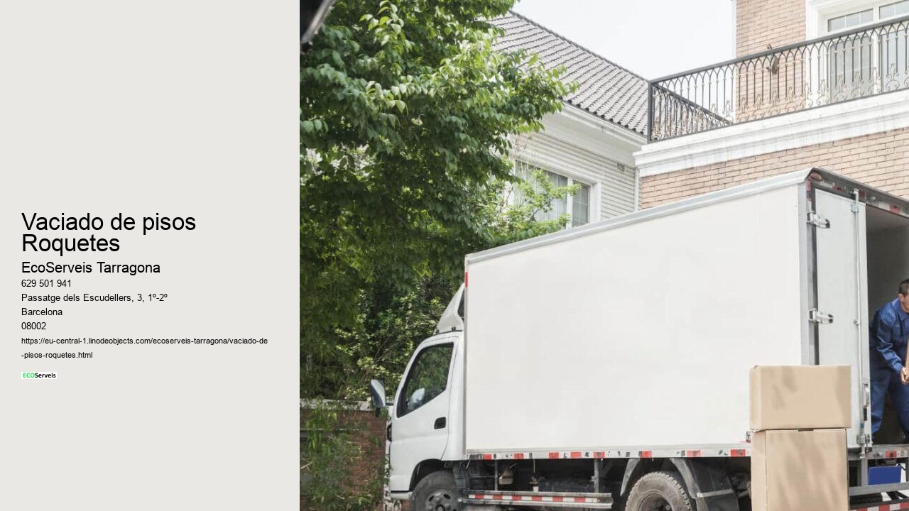 Vaciado de pisos Roquetes