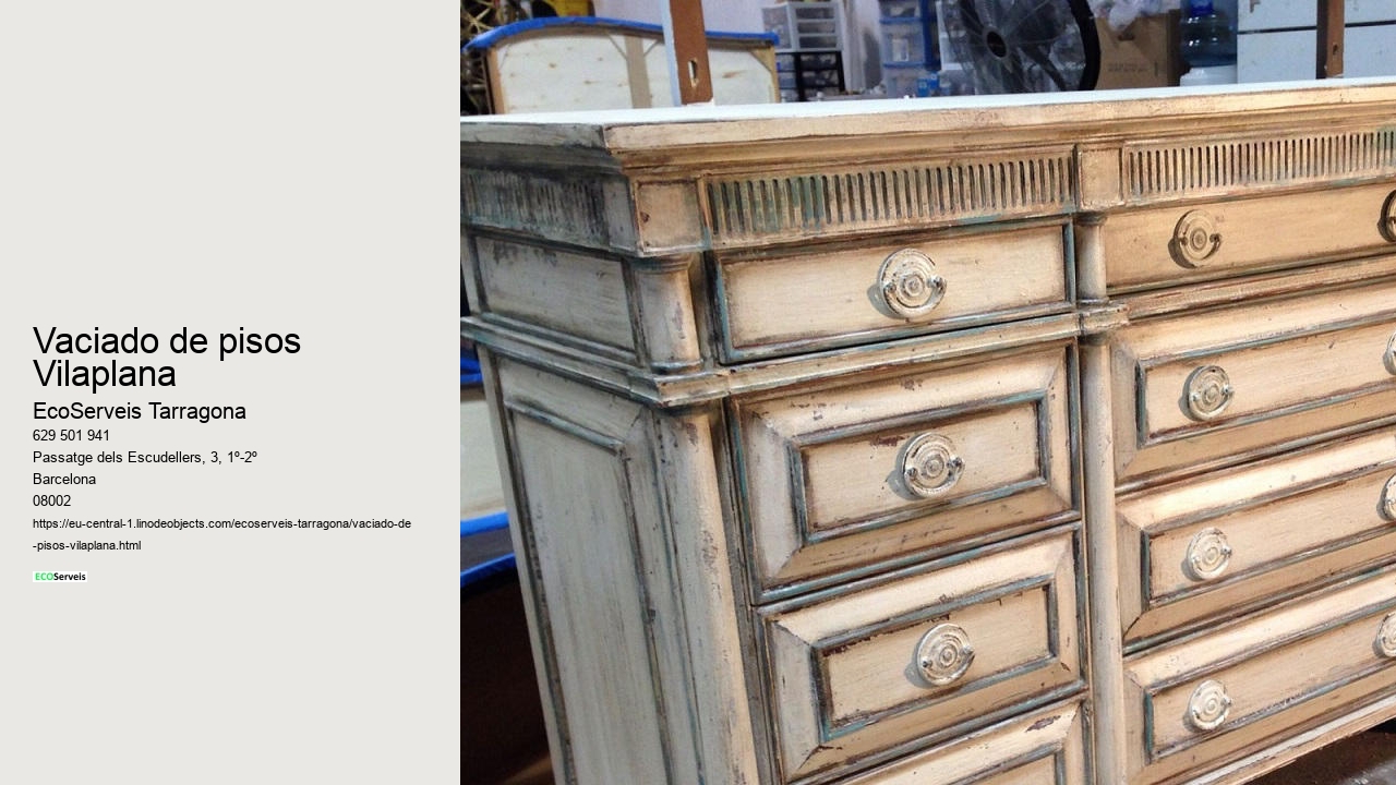 Vaciado de pisos Vilaplana