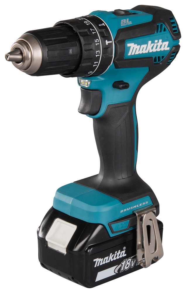 TALADRO COMBINADO BL 18V 3.0AH LXT MAKITA