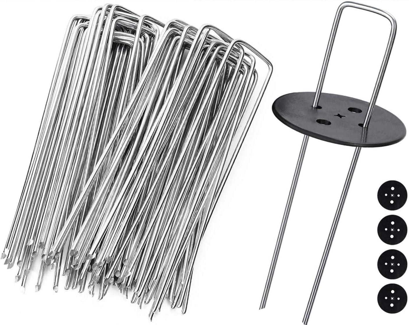 CLAVOS JARDIN (CAJA 10 PIQUETAS, BLANCO)