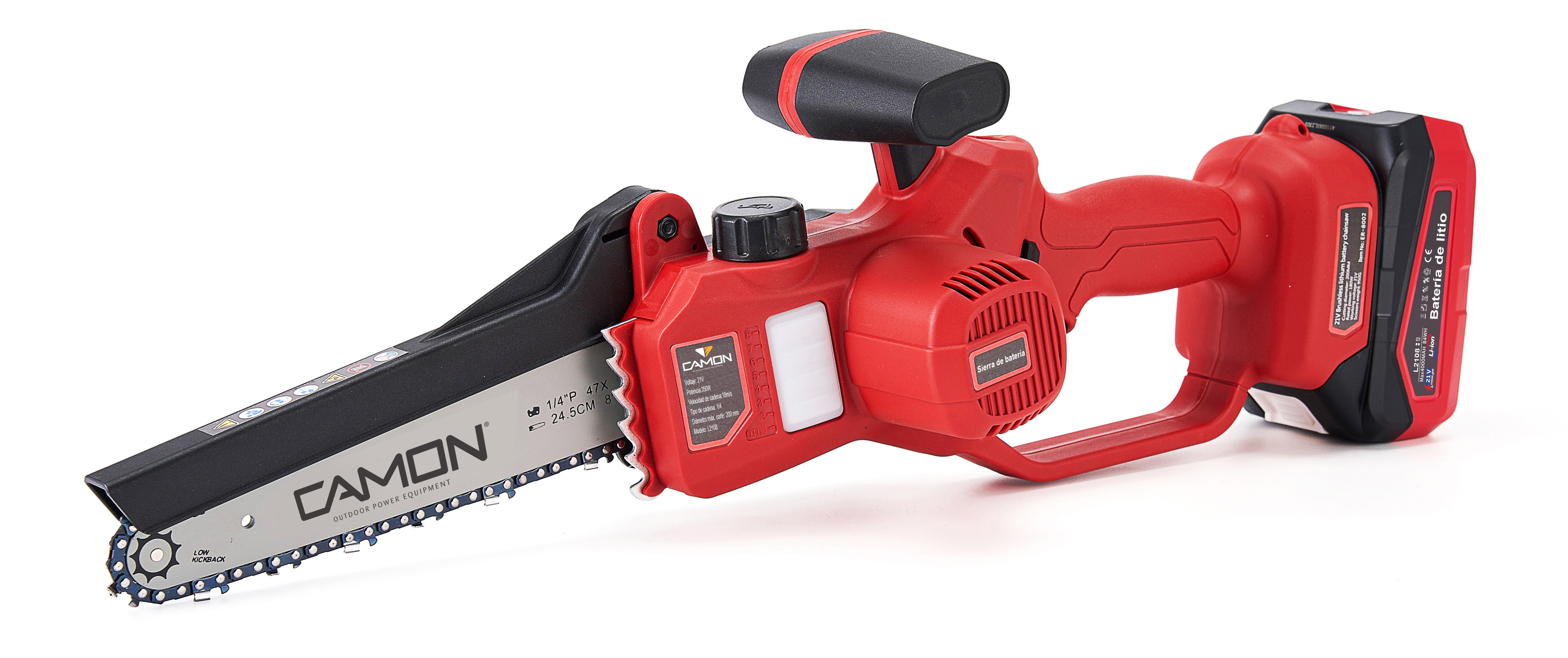 SIERRA BATERIA 21 V - 4 AH CAMON 