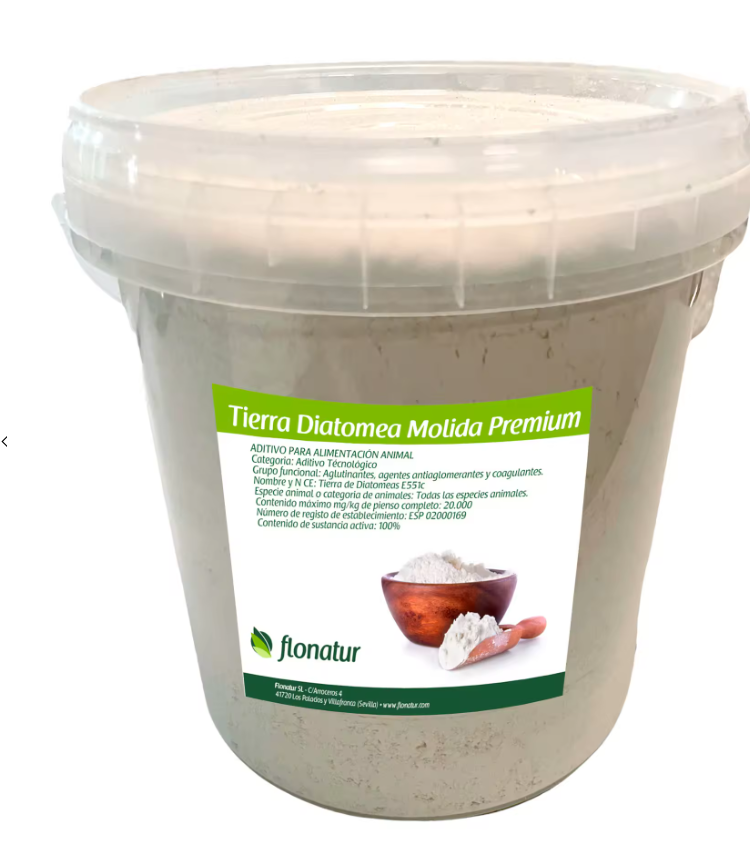 TIERRA DIATOMEA MOLIDA (BLANCO - 1,5 KG)