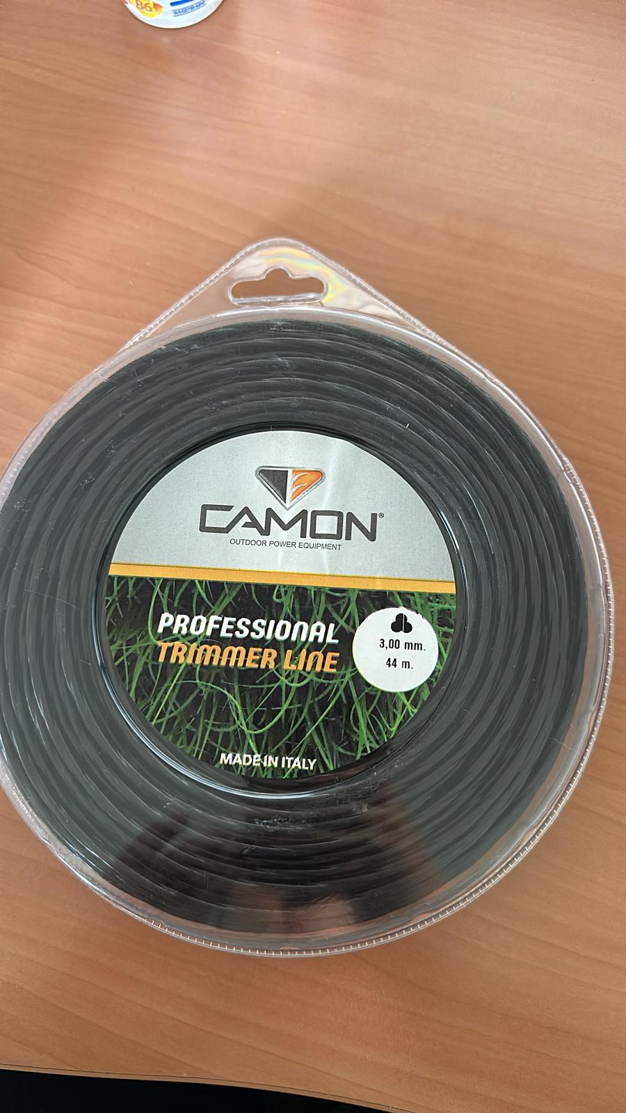 NYLON 3 MM 44 MTS TRENZADO NEGRO ANTIRUIDO CAMON 