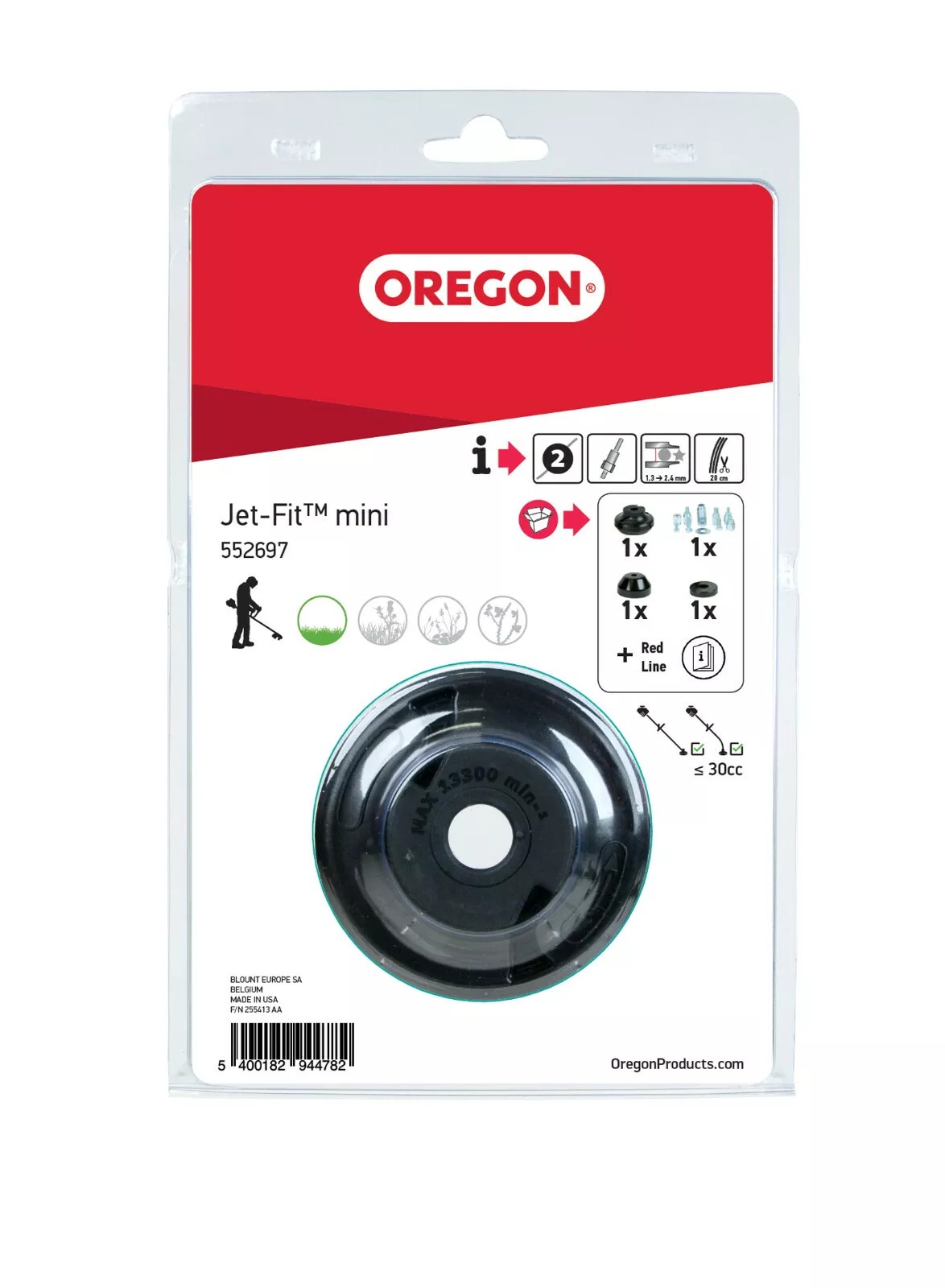 CABEZAL JET-FIT MINI OREGON