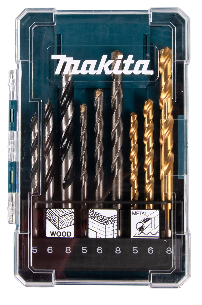 SET BROCAS METAL/MADERA/PIEDRA ( 9 UNIDADES )