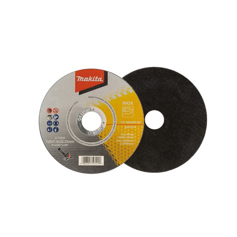 DISCO CORTE FINO INOX 125X1,0X22MM WA46R