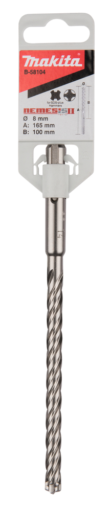 BROCA SDS-PLUS NEMESIS-II 8X160 MAKITA