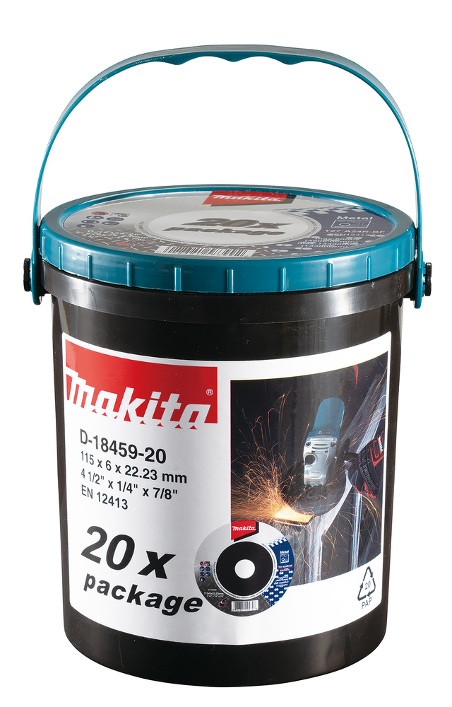 DISCO DESBARBAR MET 115X6X22 MAKITA