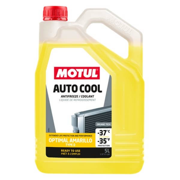 MOTUL AUTOCOOL OPTIMAL AMARILLO -37º 5 L.