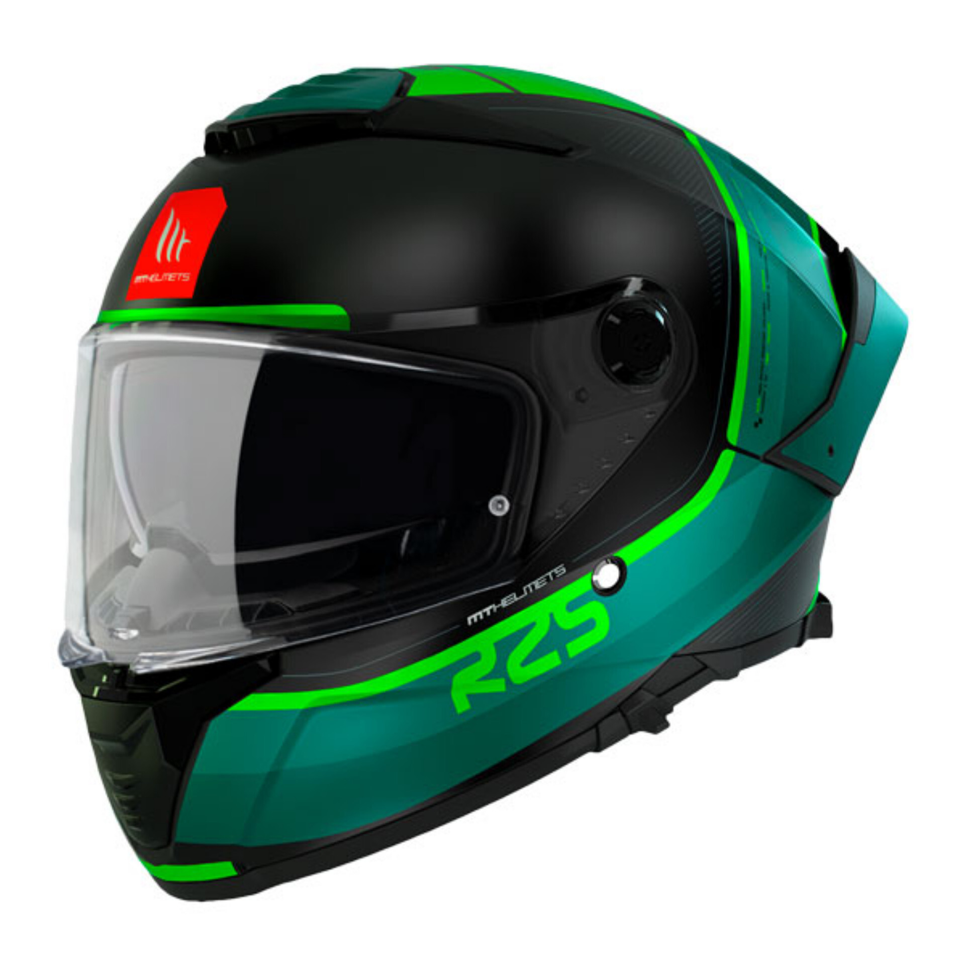 CASCO MT THUNDER 4 SV R25 VERDE C6 MATE