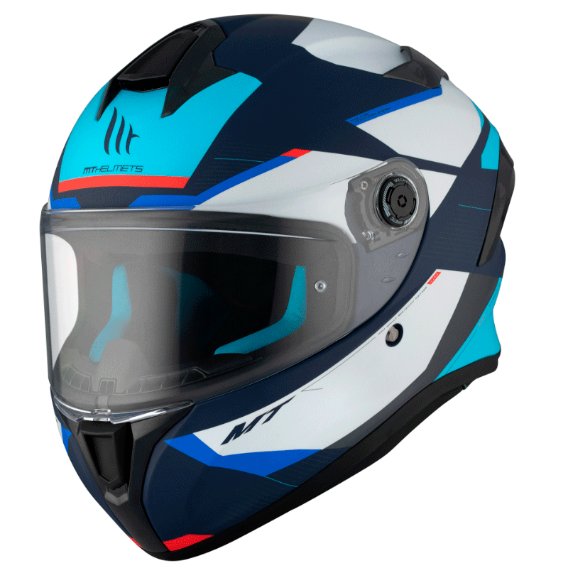 CASCO INTEGRAL TARGO S KAY C7  AZUL MATE
