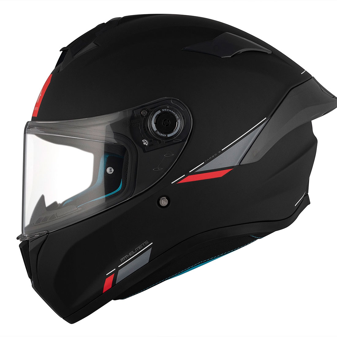 CASCO INTEGRAL TARGO S A1 NEGRO MATE