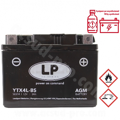 LP BATERIA YTX4L-BS