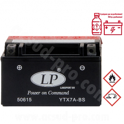 LP BATERIA YTX7A-BS