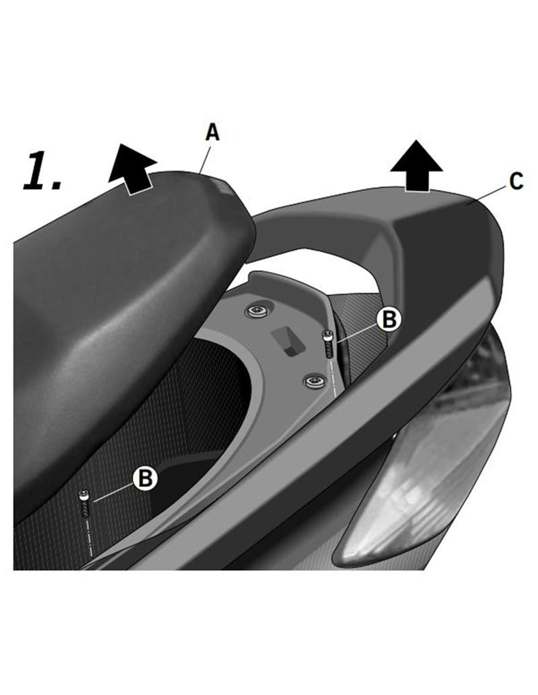 HERRAJE YAMAHA (WEB) CYGNUS X 125 (07-16)