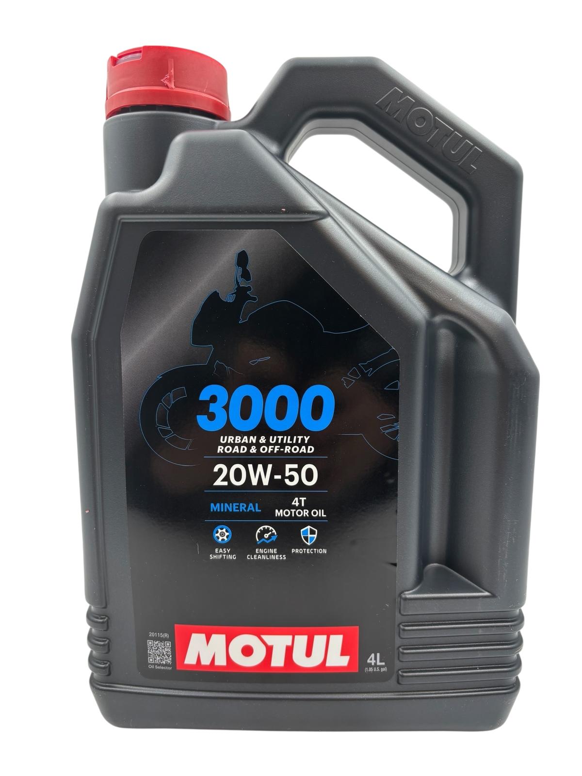 MOTUL 3000 20W50 4T 4 LT.