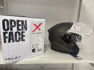 X HELMETS CASCO (WEB) OF 836 CAPRI MATE GRAFITO