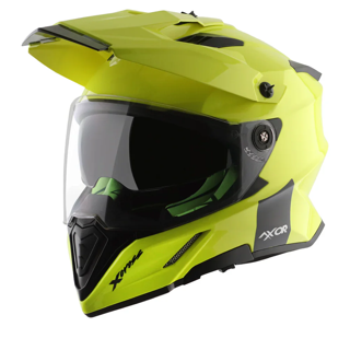 AXOR CASCO (WEB) X-CROSS ADVENTURE FLUOR YELLOW