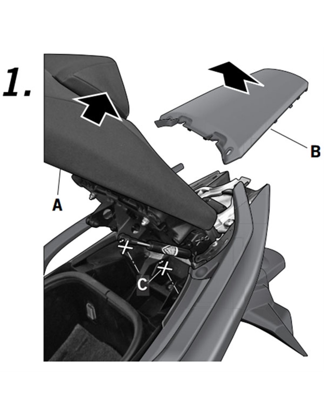 HERRAJE YAMAHA (WEB) T-MAX 530 (12-16)
