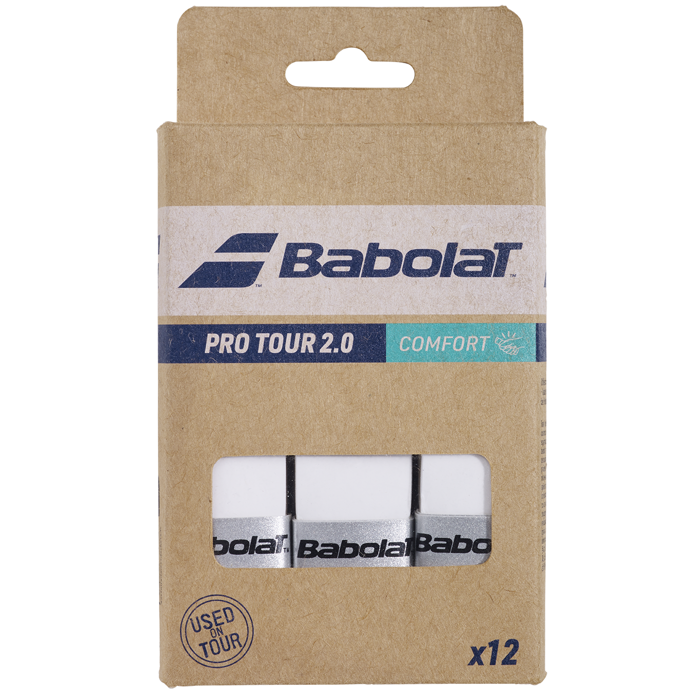 OVERGRIP BABOLAT PRO TOUR 2.0 COMFORT X12