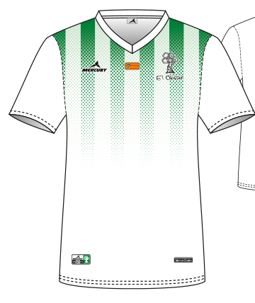 1ª CAMISETA JUEGO FUTBOL EL OLIVAR