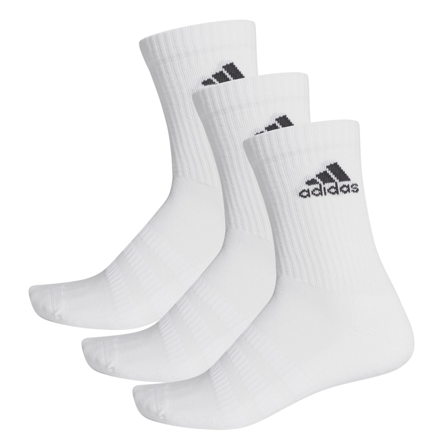 PACK 3 CALCETINES ADIDAS LARGO BLANCO