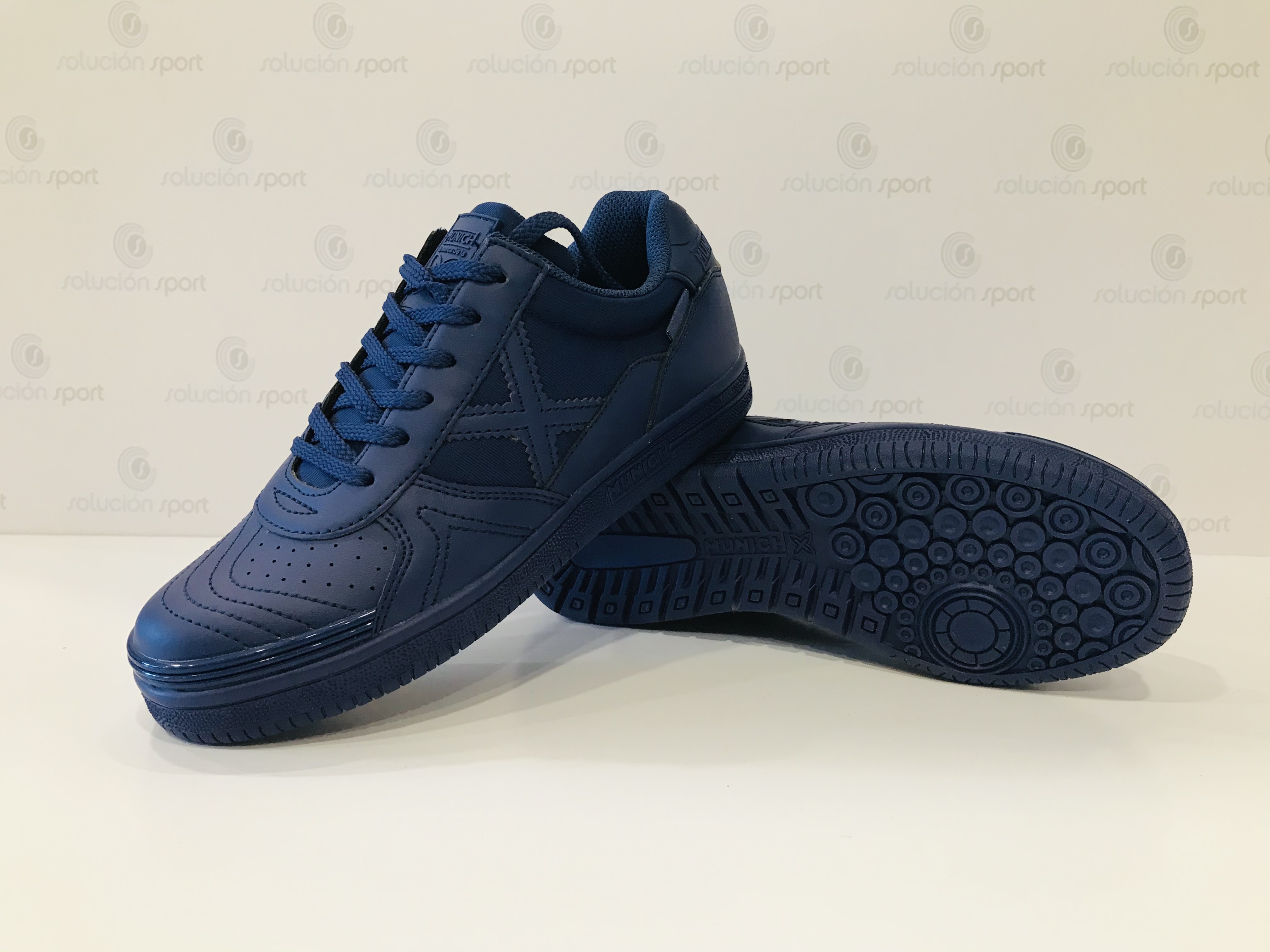 ZAPATILLA FUTBOL SALA MUNICH G-3 KID MONOCHROME (36)