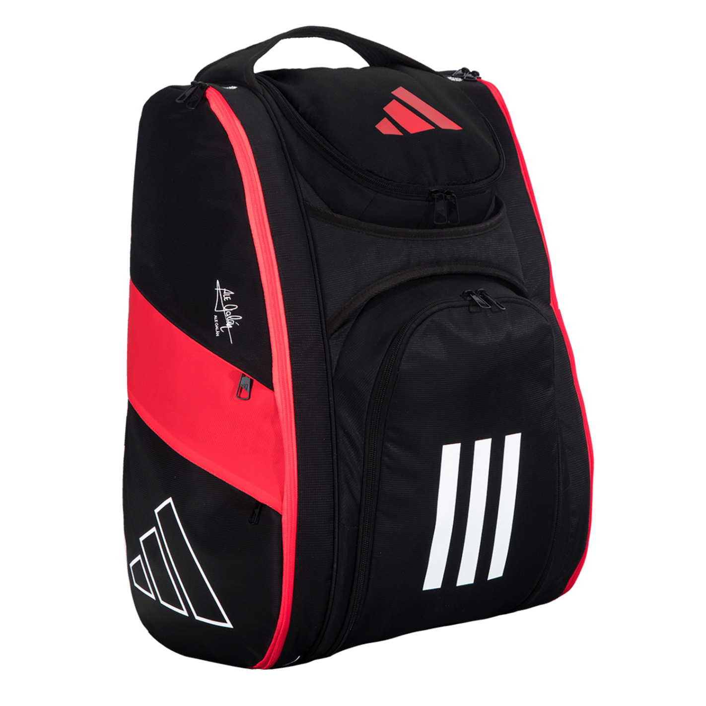 PALETERO ADIDAS MULTIGAME NEGRO/ROJO