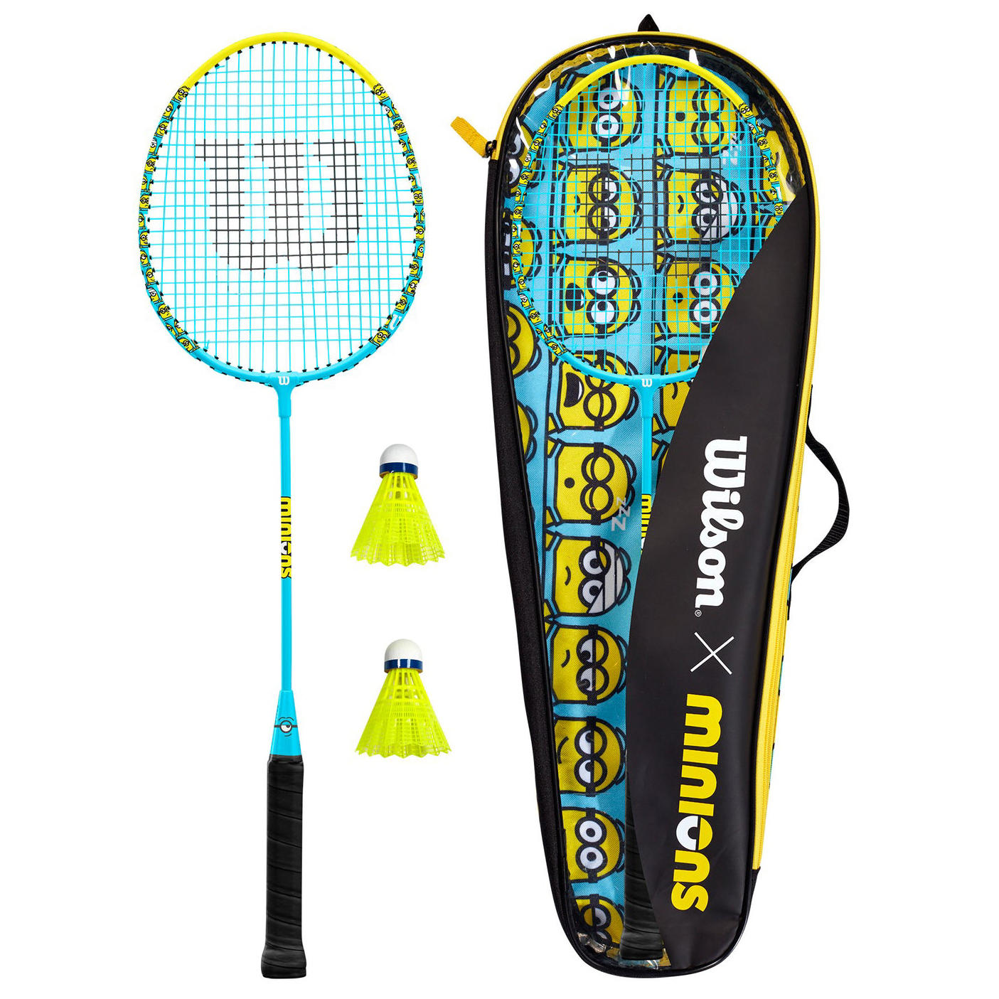 SET BADMINTON WILSON MINIONS 2.0