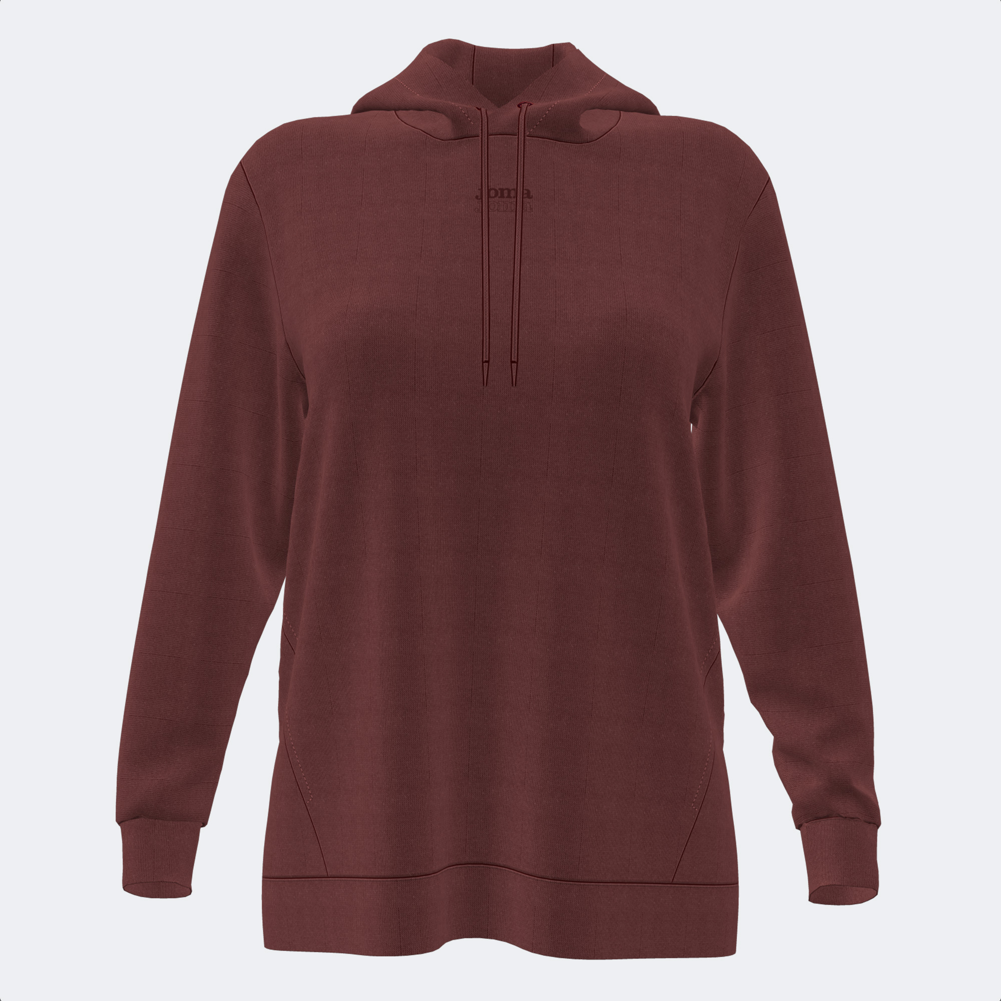 SUDADERA JOMA CAPUCHA DAPHNE BURDEOS