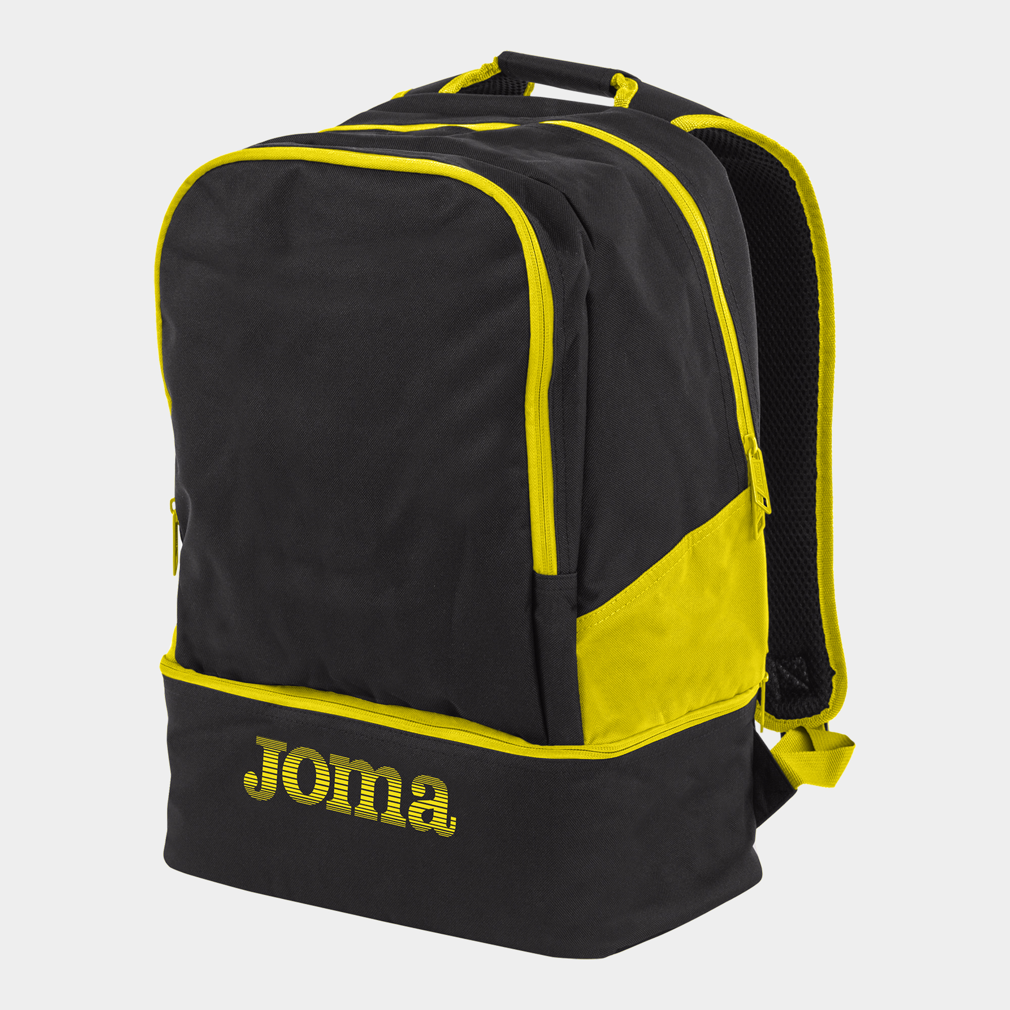 MOCHILA JOMA ESTADIO III NEGRO-AMARILLO