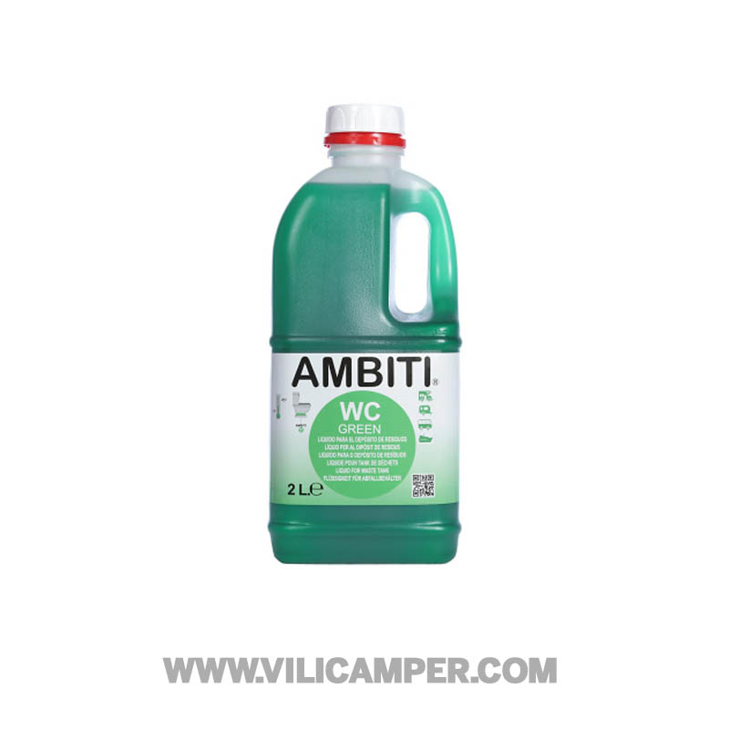 Ambiti Green 2 litros - Líquido Negras sin perfumes ni químicos