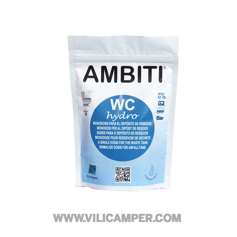 Ambiti Hydro Pack 15 unid. 20gr. - Monodosis Negras