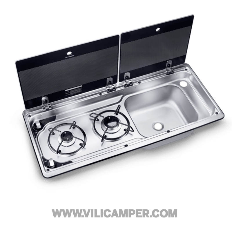 Cocina fregadero combinado Dometic M09722R - Fregadero derecha (Recto)