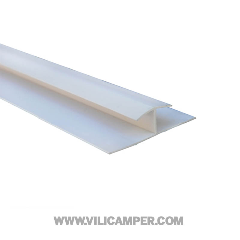 Perfil unión H - Beige 2,2 m (1 perfil)