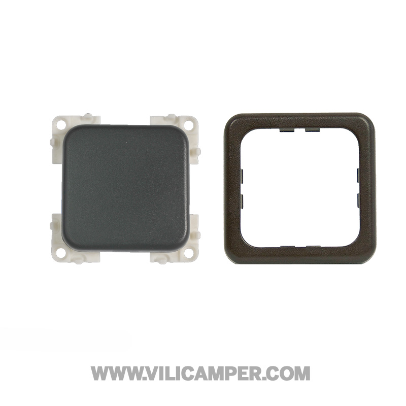 Interruptor 12V-230V CBE Antracita