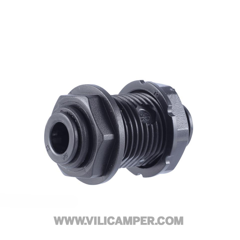 Pasamuros Ø 12-12mm - Conexión rápida