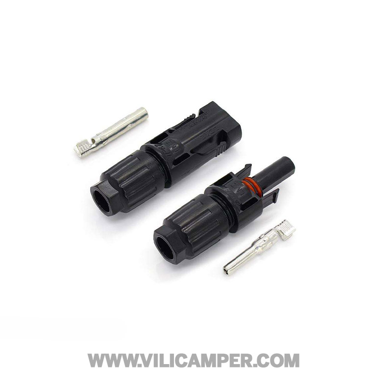 Conector MC4 para cable de 6mm2 (Hembra + Macho)