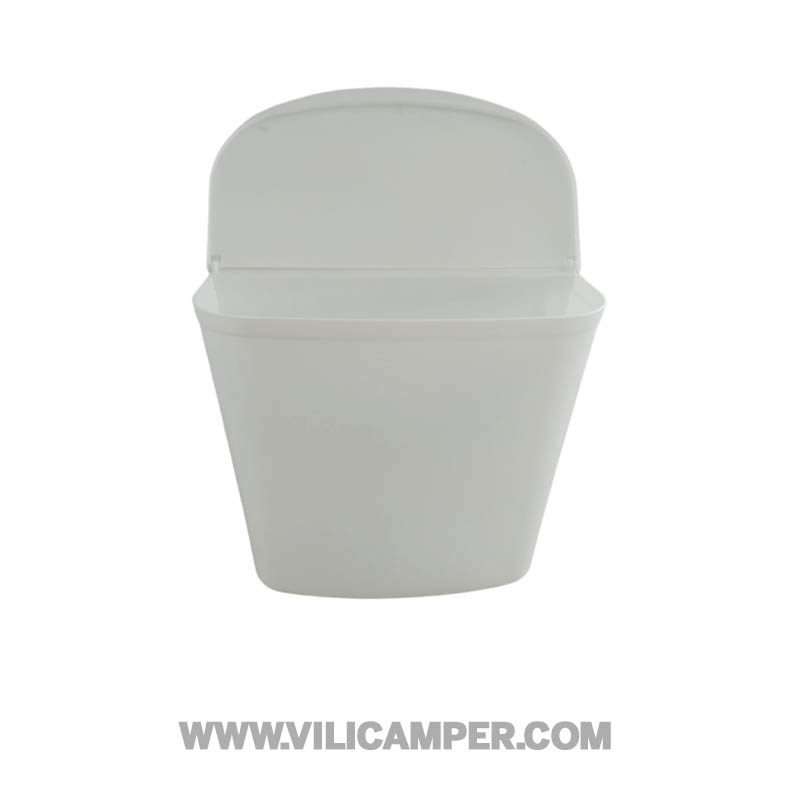 Cubo de basura Lucca con tapa - 4,5 litros