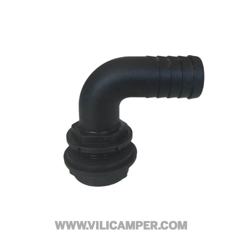 Pasamuros 90º Ø 40 mm 