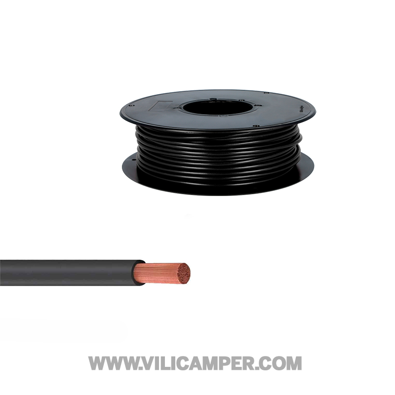 Cable 2,5mm negro