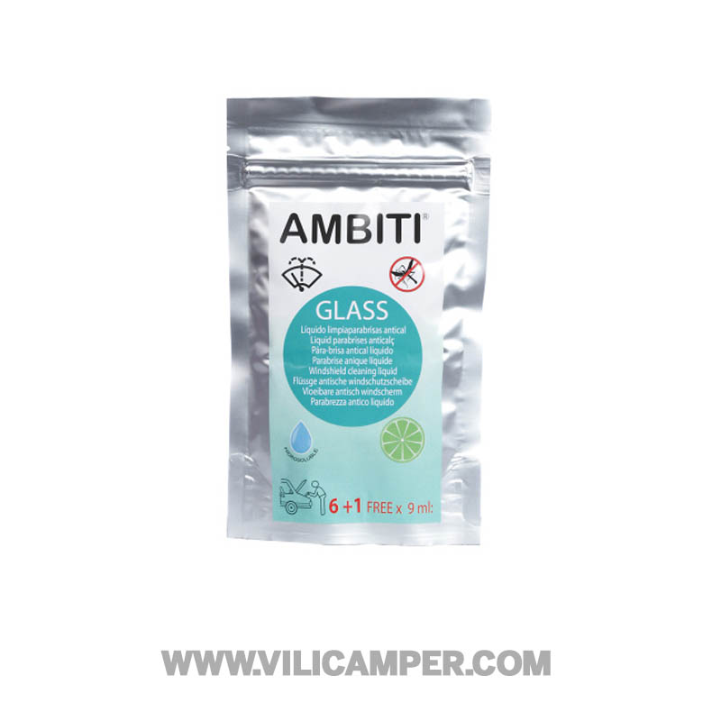 Ambiti Glass Detergente limpiaparabrisas 9 ml