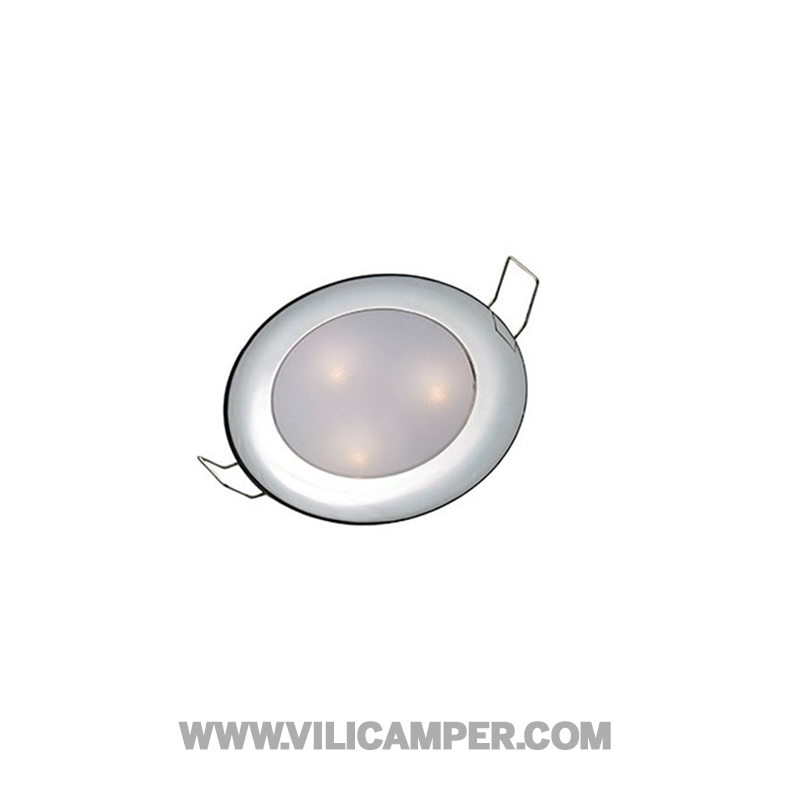 Foco encastrable 70 mm - Niquelado